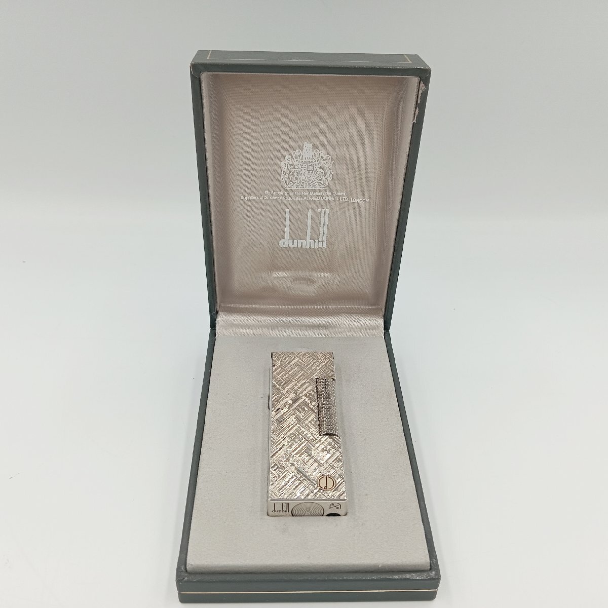 1円 Z180 Dunhill ダンヒル ローラー式 ガスライター シルバー