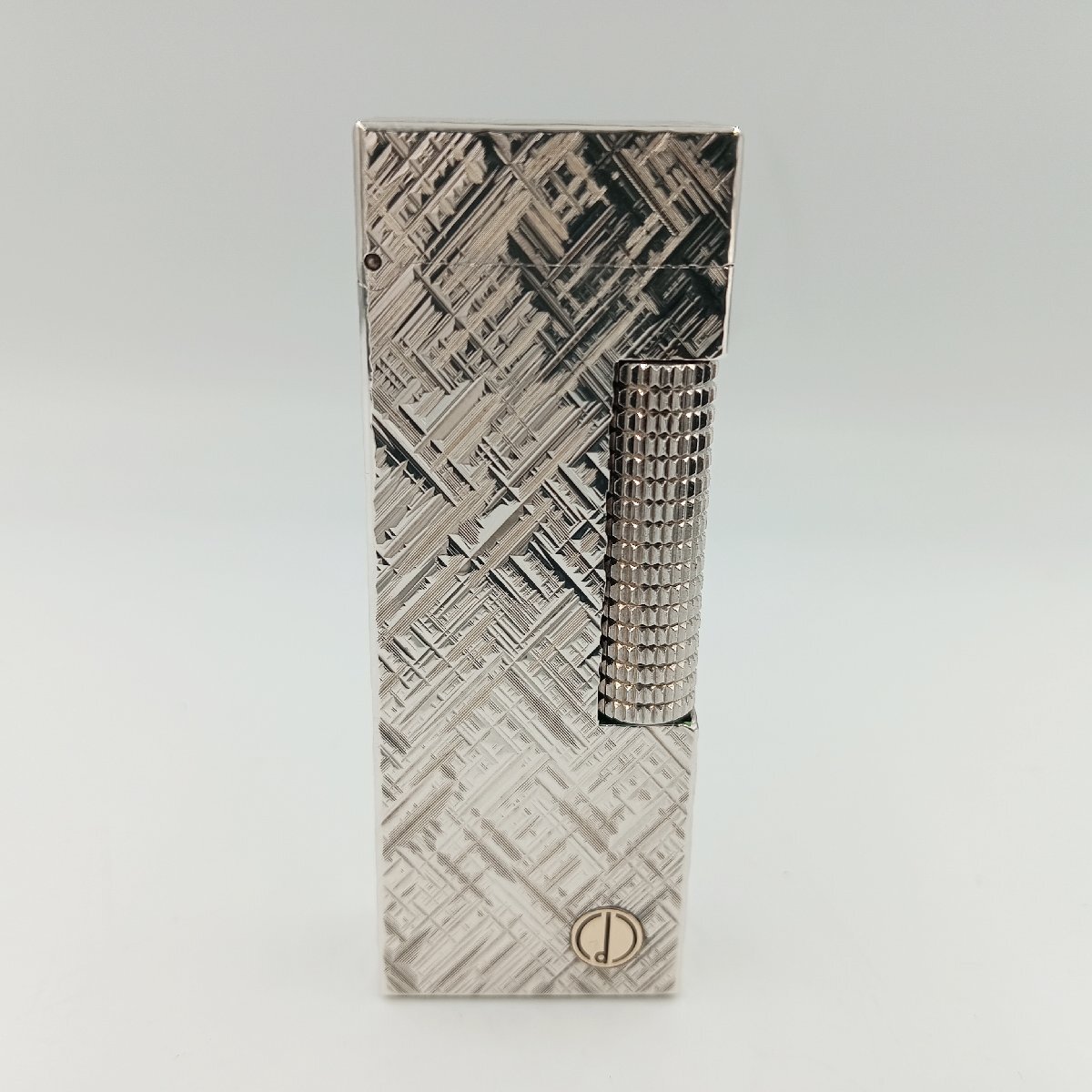 1円 Z180 Dunhill ダンヒル ローラー式 ガスライター シルバー