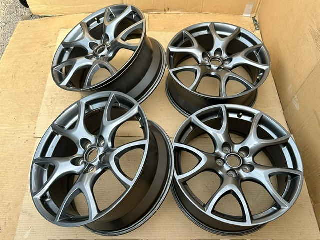 中古ホイール4本セット マツダ RX-8 後期 TYPE RS 純正 BBS 鍛造 中古ホイール4本セット マツダ RX-8 後期 TYPE RS 純正 BBS 鍛造