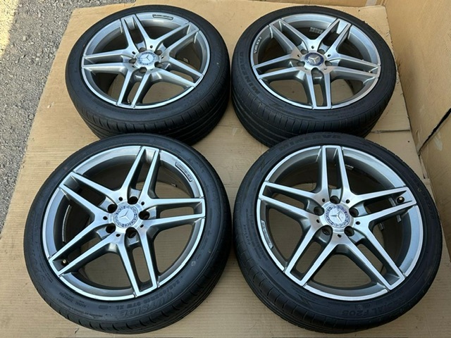 ホイール付タイヤ4本セット純正メルセデスベンツ W212 W207 AMG ホイール付タイヤ4本セット純正メルセデスベンツ W212 W207 AMG