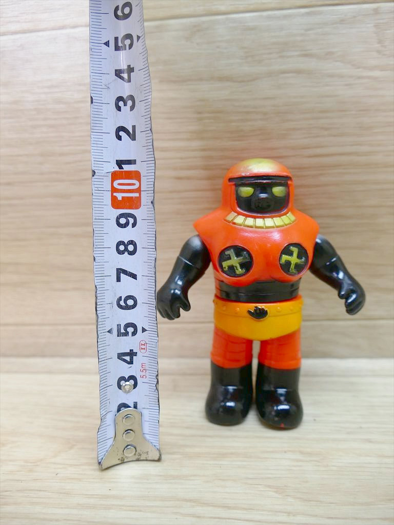 エ. 当時物 現状品 ポピー ソフビ人形 がんばれロボコン エ. 当時物 現状品 ポピー ソフビ人形 がんばれロボコン