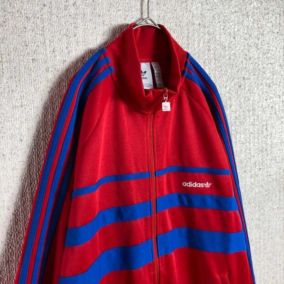 adidasジャージ あのちゃん着用色違い復刻 レッド ブルー y2k adidasジャージ あのちゃん着用色違い復刻 レッド ブルー y2k