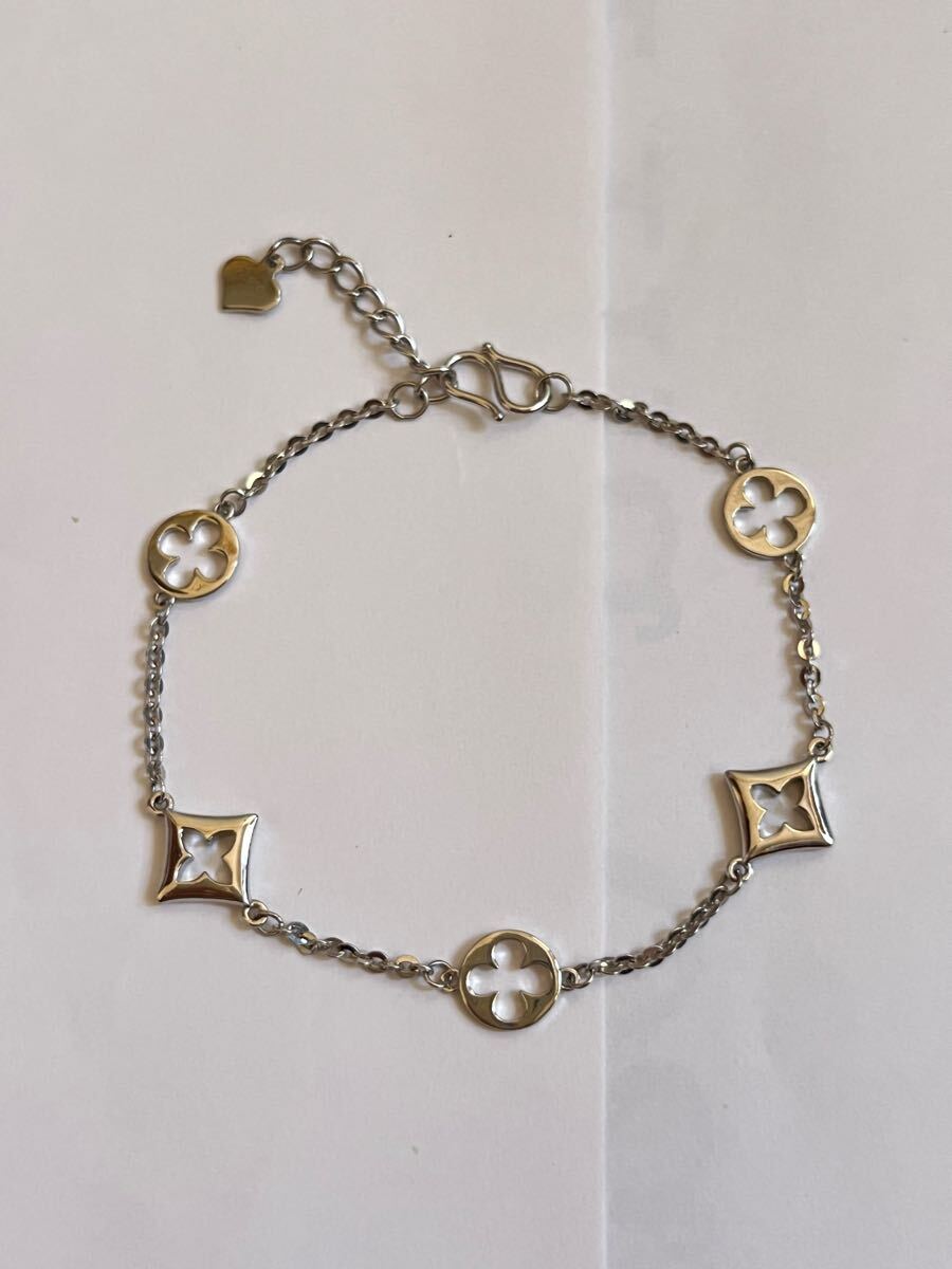 Pt950プラチナ ブレスレット 5.2gレディース Pt950刻印