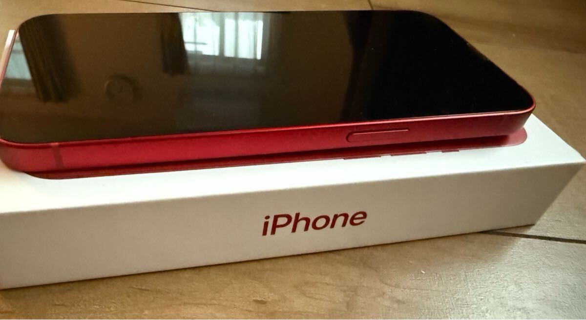 送料無料 美品 箱付き iPhone13 128GB 本体 レッド 赤 RED 正常 送料無料 美品 箱付き iPhone13 128GB 本体 レッド 赤 RED 正常