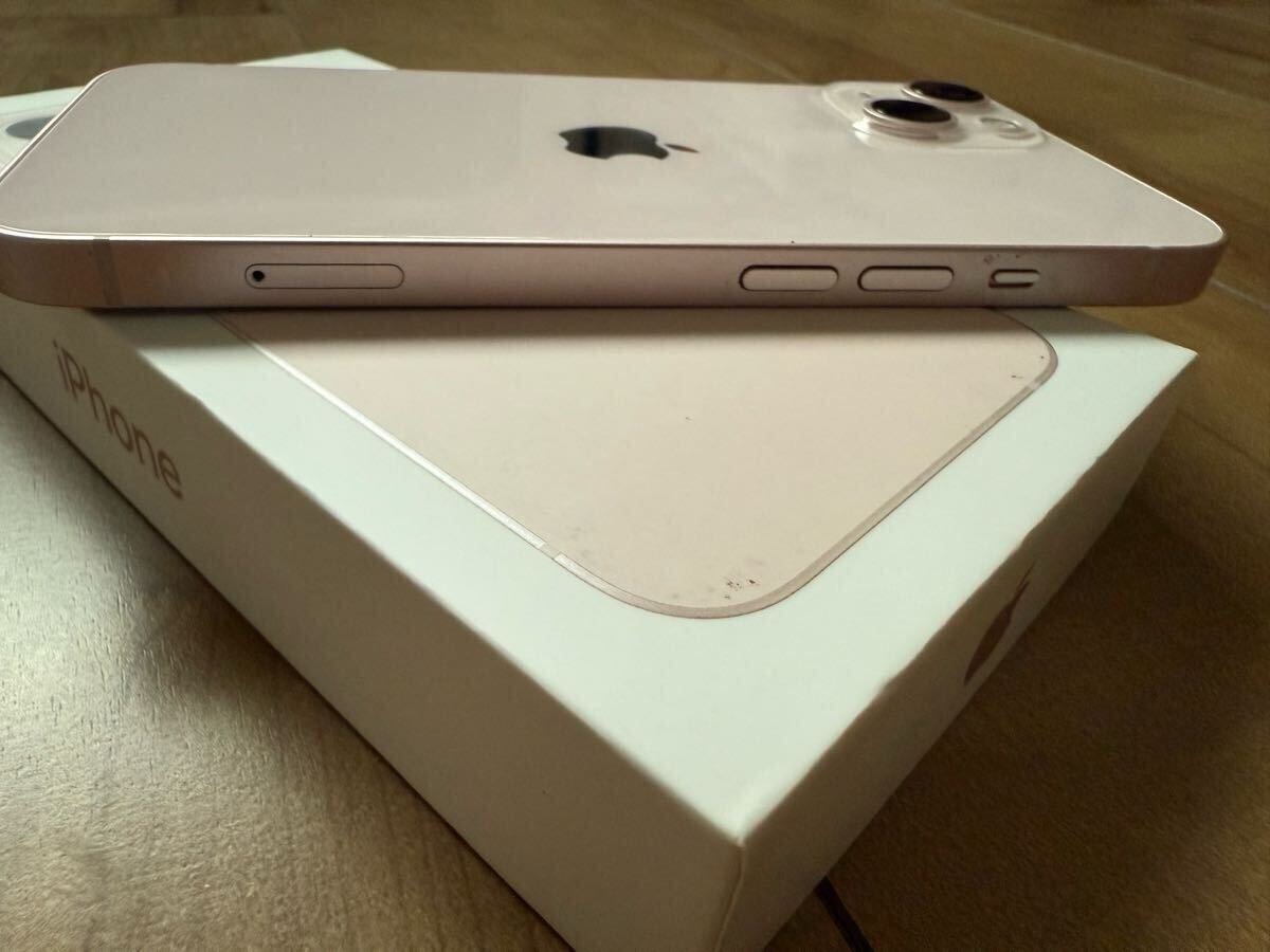 送料無料 美品 箱付き iPhone13 128GB 本体 ピンク 正常稼働 送料無料 美品 箱付き iPhone13 128GB 本体 ピンク 正常稼働