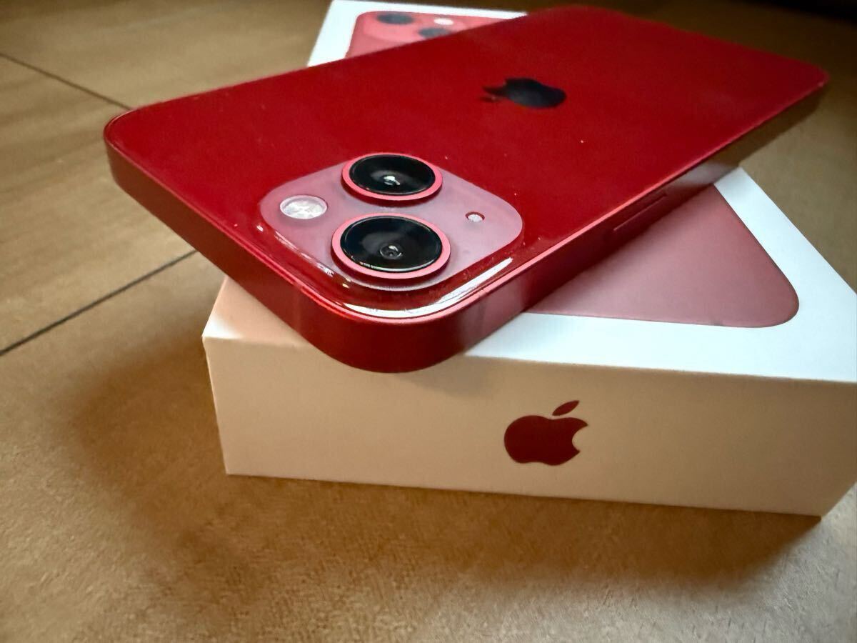 送料無料 美品 箱付き iPhone13 128GB 本体 レッド 赤 RED 正常 送料無料 美品 箱付き iPhone13 128GB 本体 レッド 赤 RED 正常