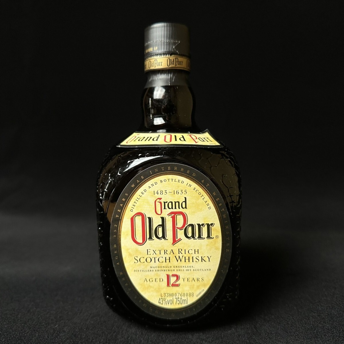 コレクター買取品【未開栓】Grand Old Parr オールドパー 12年 コレクター買取品【未開栓】Grand Old Parr オールドパー 12年