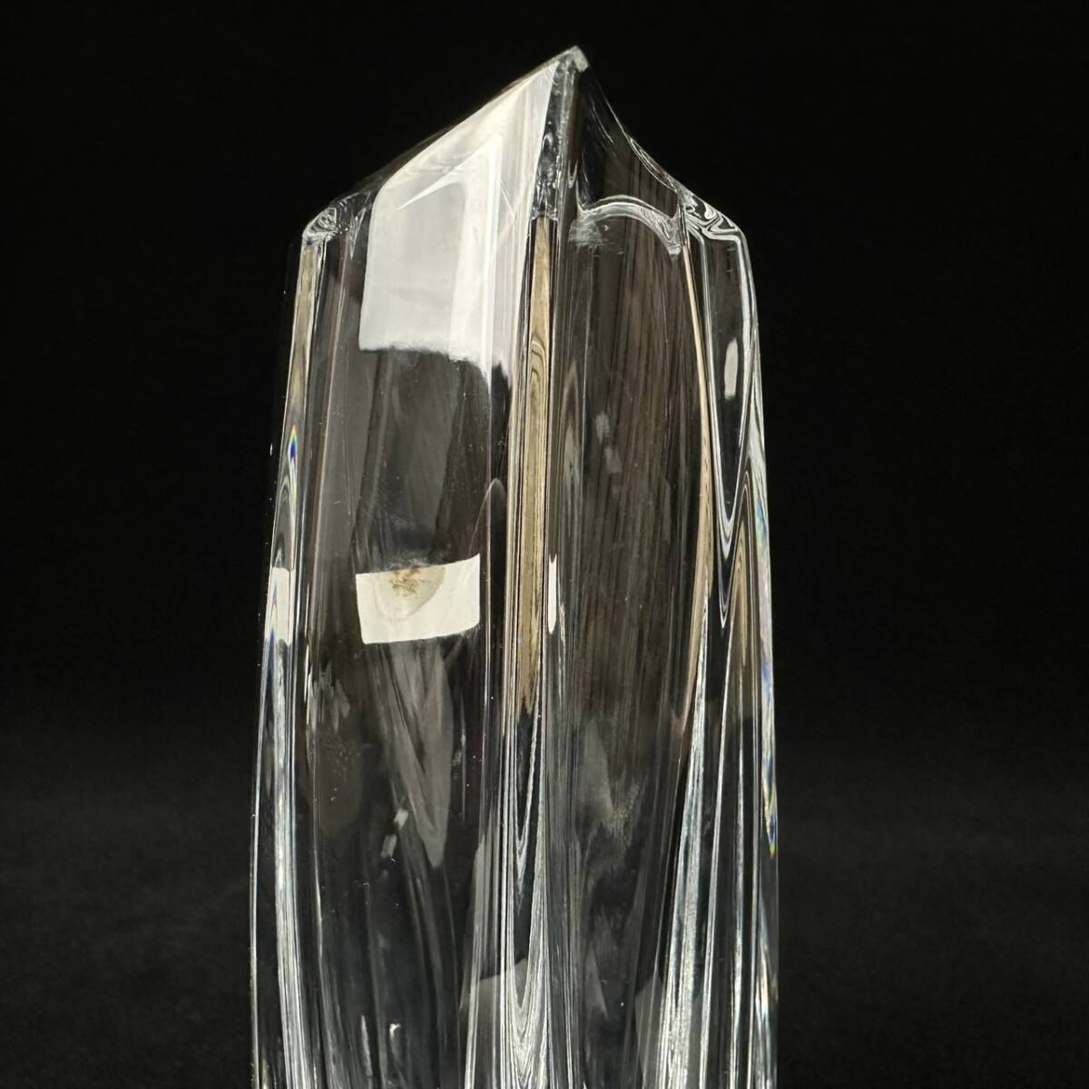 コレクター買取品 Baccarat バカラ 花瓶 20㎝ クリスタルガラス コレクター買取品 Baccarat バカラ 花瓶 20㎝ クリスタルガラス