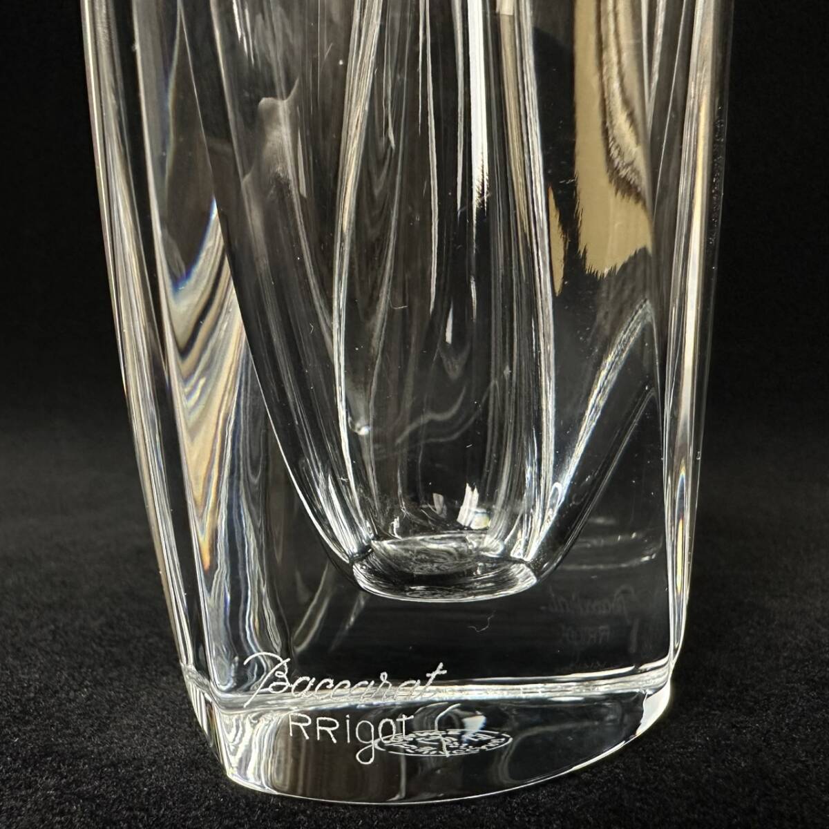 コレクター買取品 Baccarat バカラ 花瓶 20㎝ クリスタルガラス コレクター買取品 Baccarat バカラ 花瓶 20㎝ クリスタルガラス