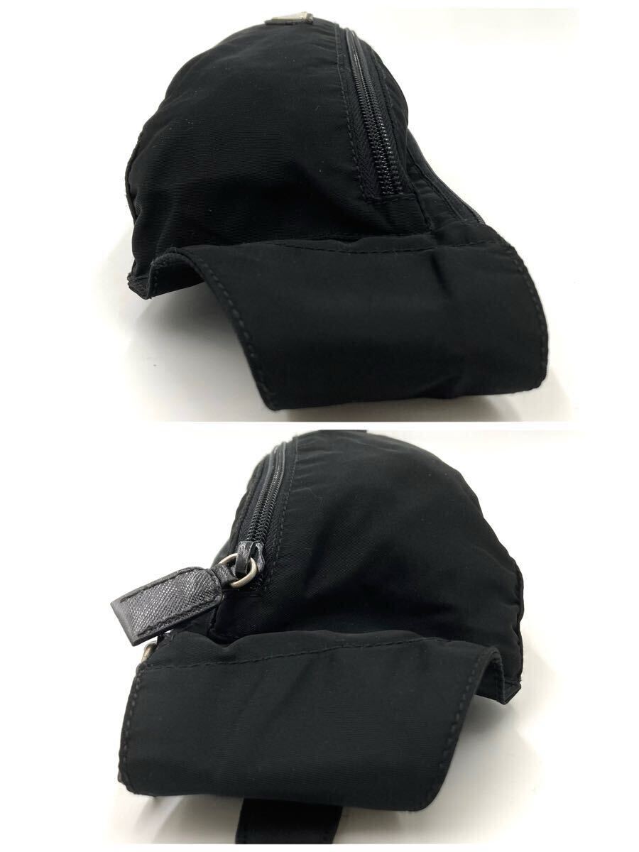 白タグあり】 PRADA プラダ ウエストポーチ ボディバッグ 白タグあり】 PRADA プラダ ウエストポーチ ボディバッグ