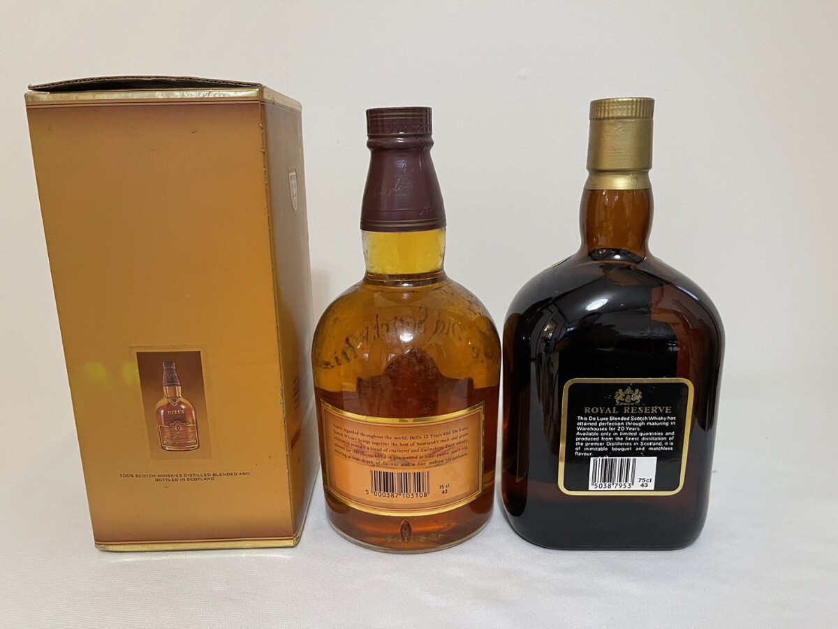 2本まとめ ベルズ 20年 12年 未開封 750ml 1円〜 BELL'S 2本まとめ ベルズ 20年 12年 未開封 750ml 1円〜 BELL'S