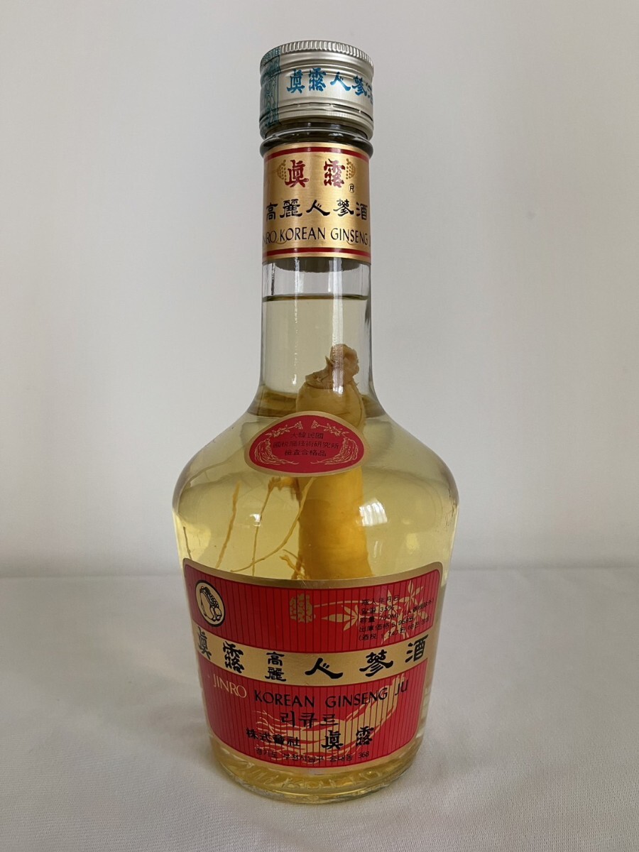眞露 高麗人参酒 700ml 未開封 朝鮮人参酒(香草、薬草)|売買 眞露 高麗人参酒 700ml 未開封 朝鮮人参酒(香草、薬草)|売買