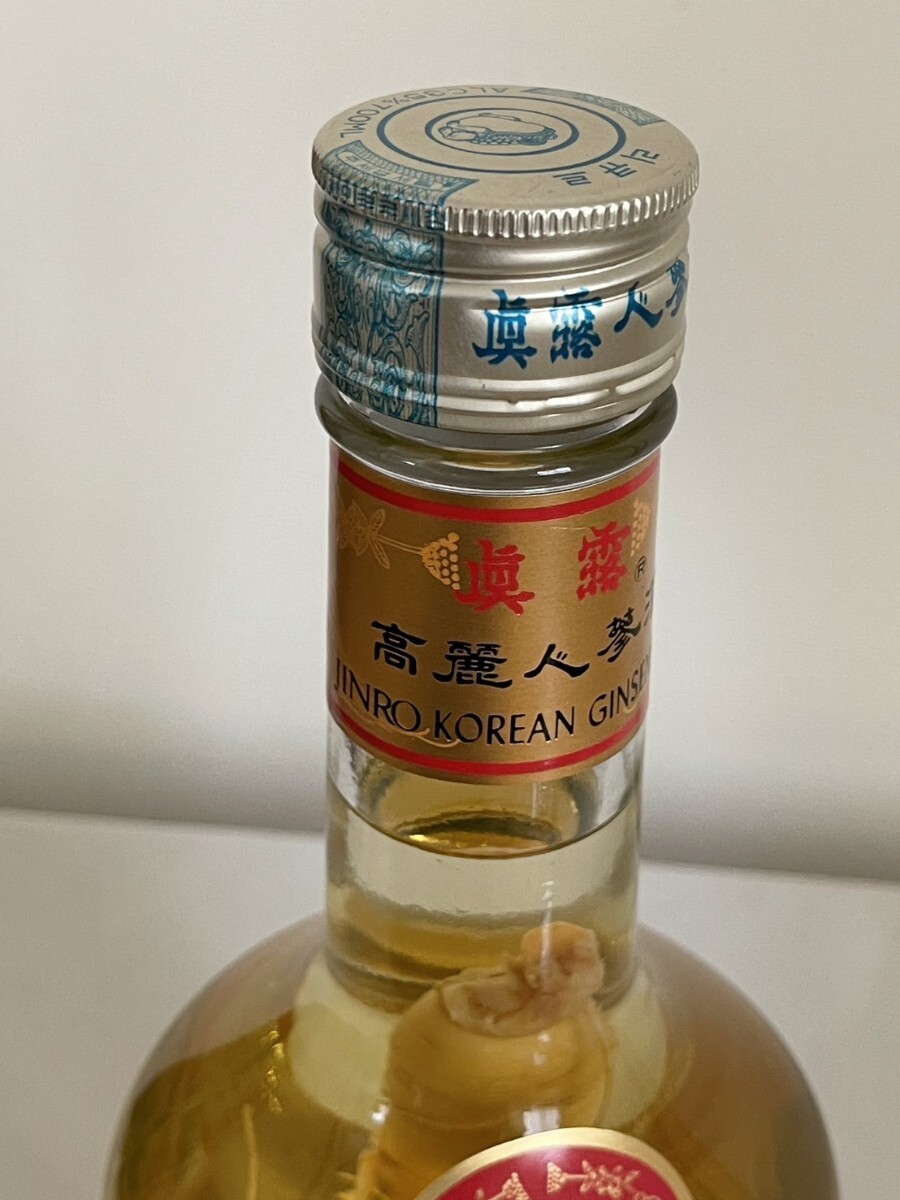 眞露 高麗人参酒 700ml 未開封 朝鮮人参酒(香草、薬草)|売買 眞露 高麗人参酒 700ml 未開封 朝鮮人参酒(香草、薬草)|売買