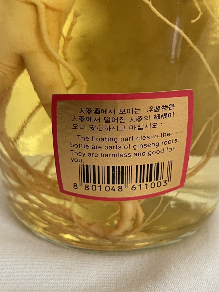 眞露 高麗人参酒 700ml 未開封 朝鮮人参酒(香草、薬草)|売買 眞露 高麗人参酒 700ml 未開封 朝鮮人参酒(香草、薬草)|売買