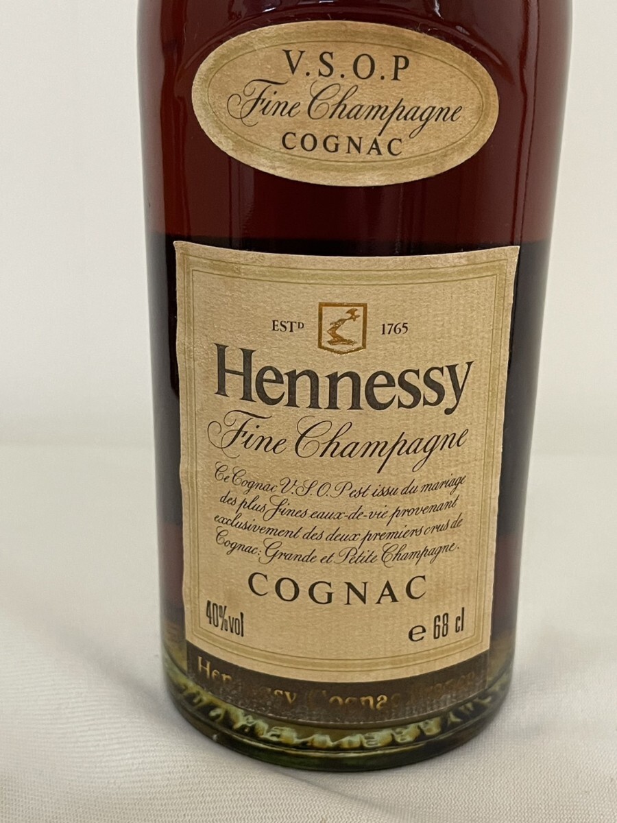 ヘネシー VSOP グリーンボトル 680ml 未開封 1円〜 Hennessy ヘネシー VSOP グリーンボトル 680ml 未開封 1円〜 Hennessy