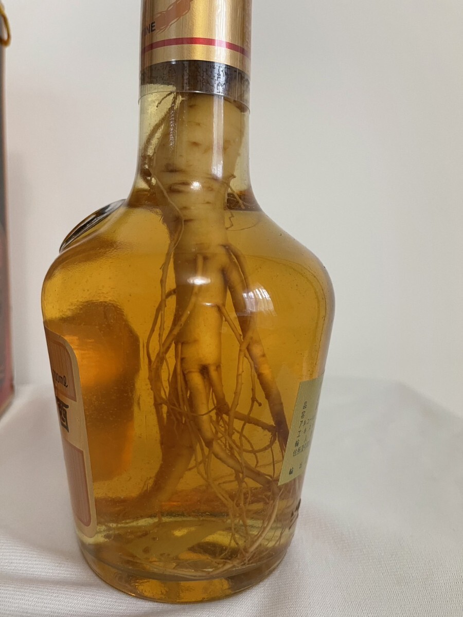 高麗人参酒 700ml 未開封 朝鮮人参酒 斗山白花(香草、薬草 高麗人参酒 700ml 未開封 朝鮮人参酒 斗山白花(香草、薬草