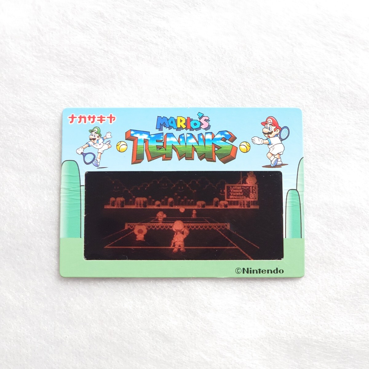 ナガサキヤ マリオテニス バーチャルボーイ ネガフィルム カード ナガサキヤ マリオテニス バーチャルボーイ ネガフィルム カード