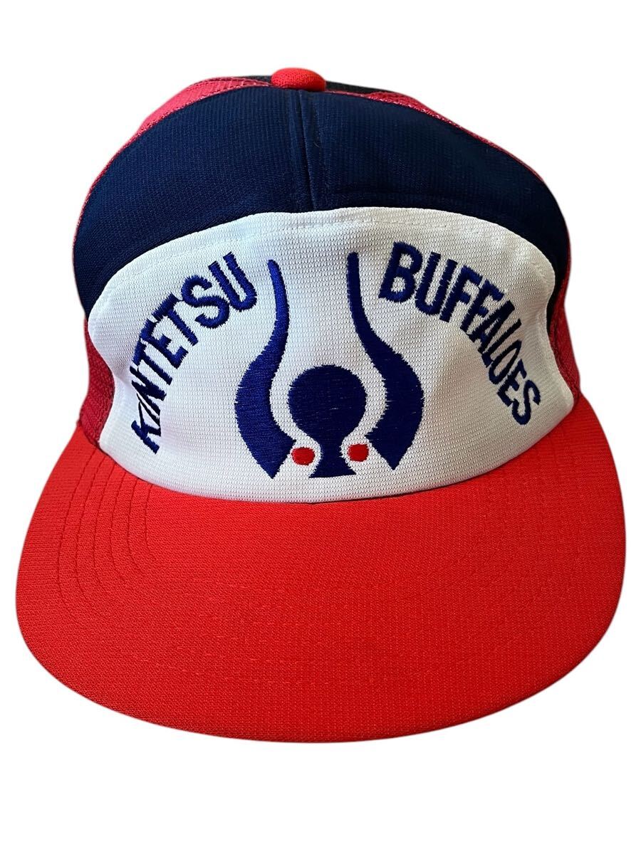 kintetsu buffaloes 近鉄バッファローズ キャップ 帽子 cap Yahoo!オークション - vintage KINTETSU BUFFALOES 近鉄