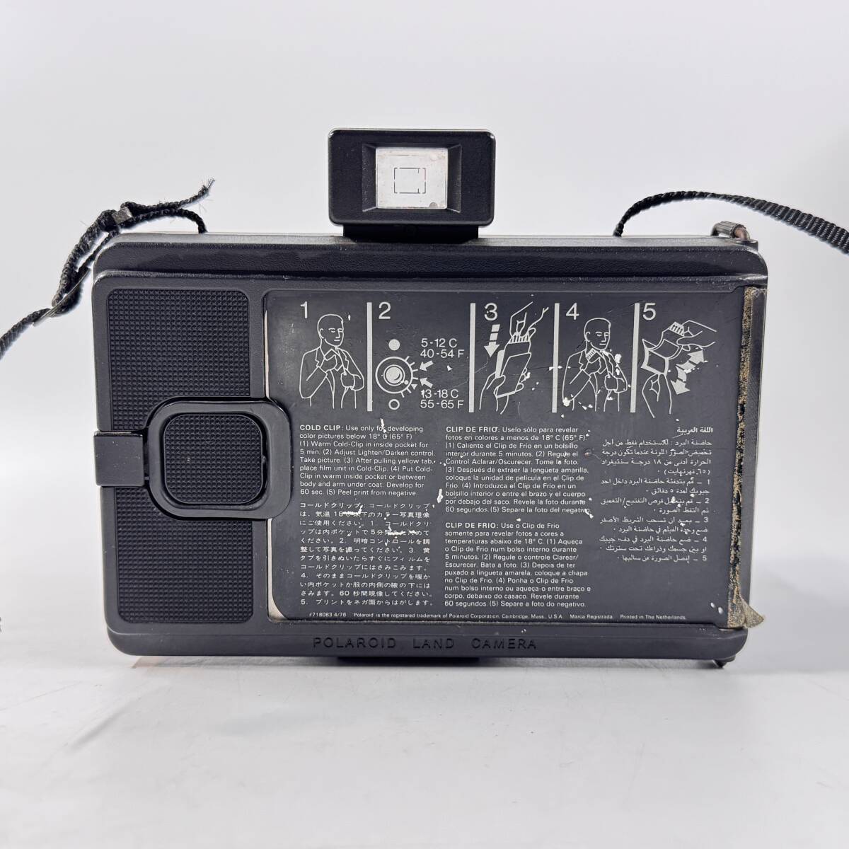 [61512Q]POLAROID LAND CAMERA EE100 Polaroid Land камера Showa Retro Vintage USA производства работоспособность не проверялась утиль течение времени хранение товар текущее состояние товар 