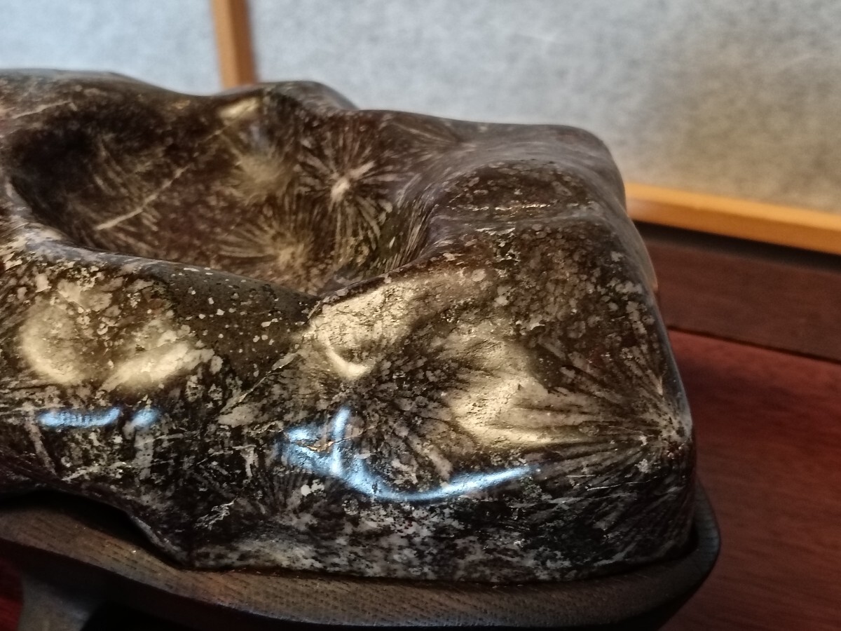 銘【瑞花】〜根尾谷菊花石☆溜まり☆赤母岩☆カラフル花☆芯有 銘【瑞花】〜根尾谷菊花石☆溜まり☆赤母岩☆カラフル花☆芯有