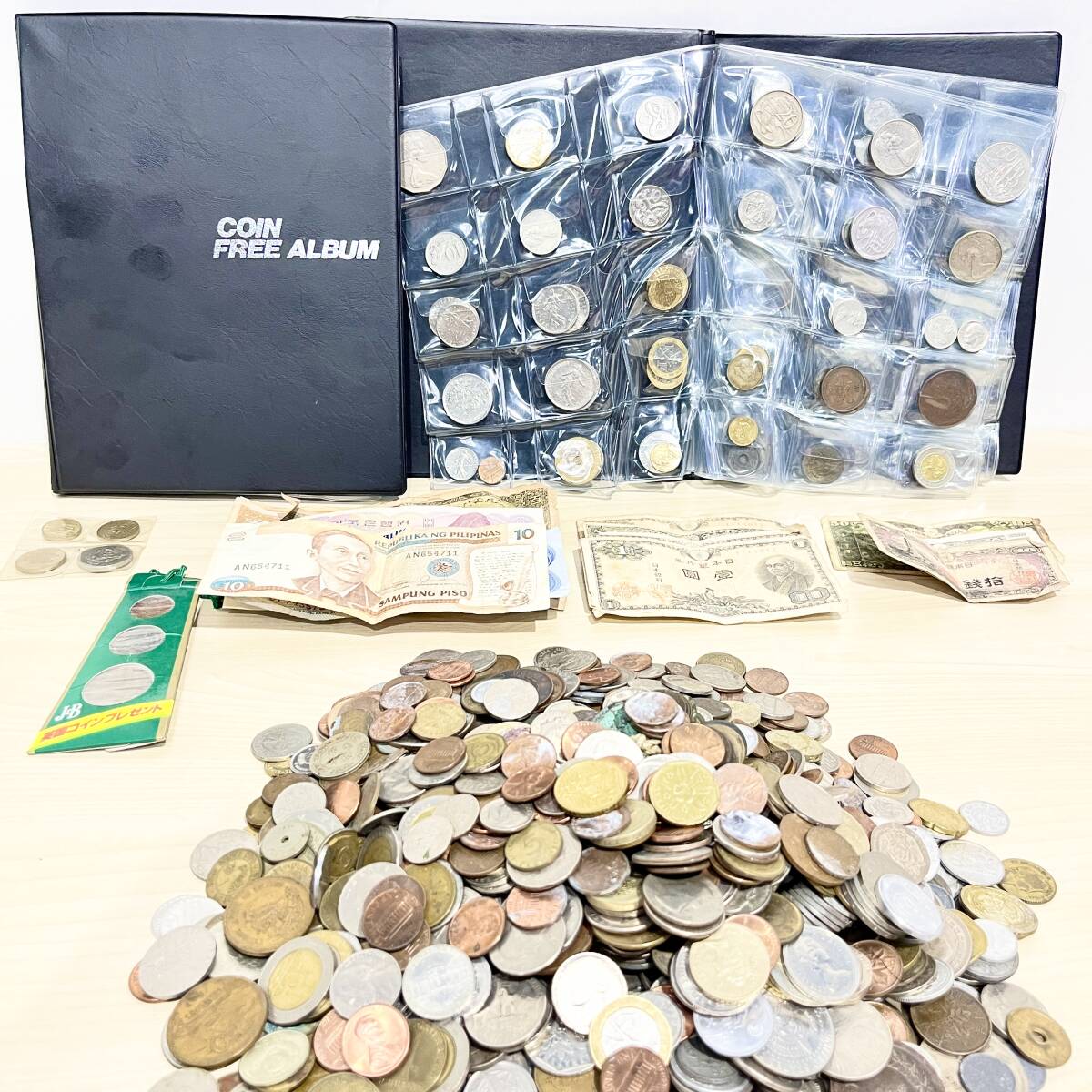 蘇さ(BBY1407)外貨 古銭 大量 おまとめ 旧紙幣 旧硬貨 旧貨幣
