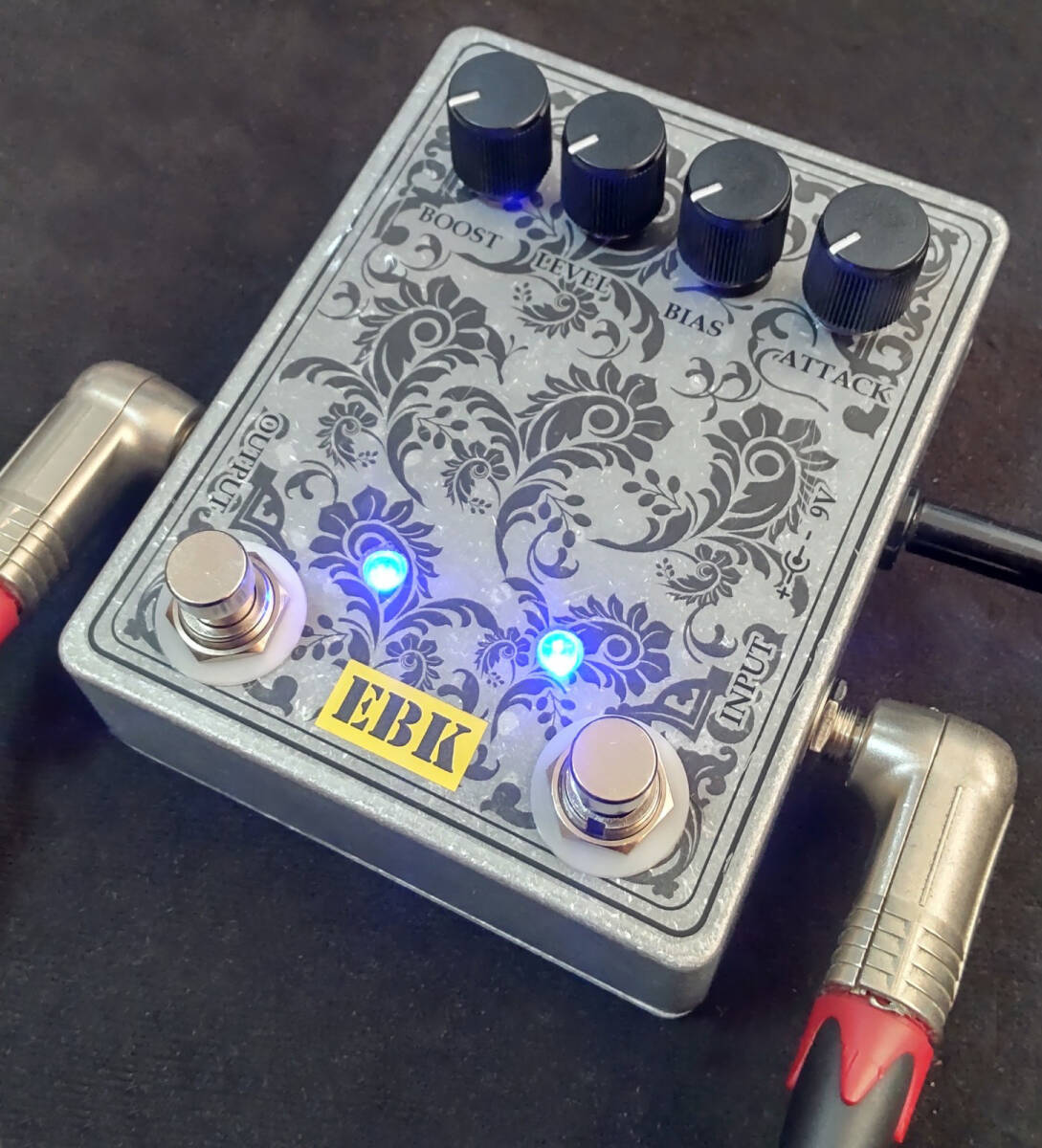 Roger Mayer Axis Fuzz Booster 2-in-1 Guitar Effect Pedal