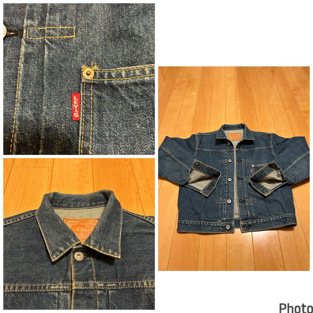 良品☆リーバイス 506XX サイズ38 1940sビンテージ復刻/革パッチ 良品☆リーバイス 506XX サイズ38 1940sビンテージ復刻/革パッチ