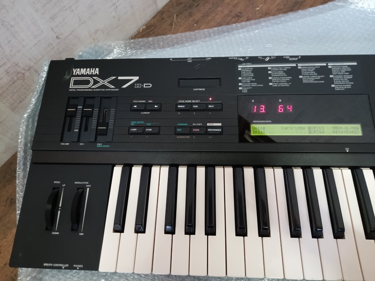 名器 YAMAHA ヤマハ DX7Ⅱ-D DX7 シンセサイザー キーボード 名器 YAMAHA ヤマハ DX7Ⅱ-D DX7 シンセサイザー キーボード