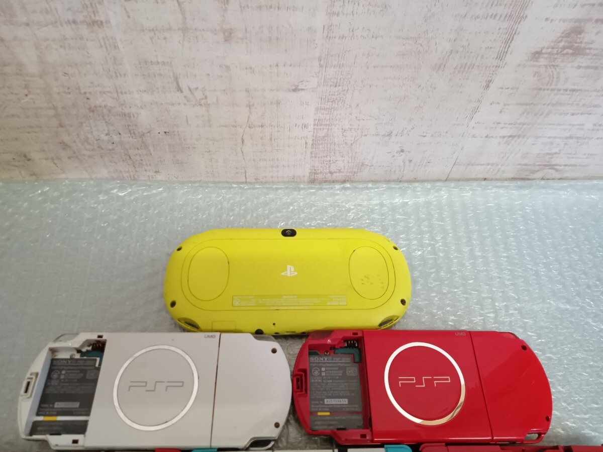 ゲーム機 まとめ 8点 PSVITA PSP 3000 2点 3DS 4点 ゲームボーイ