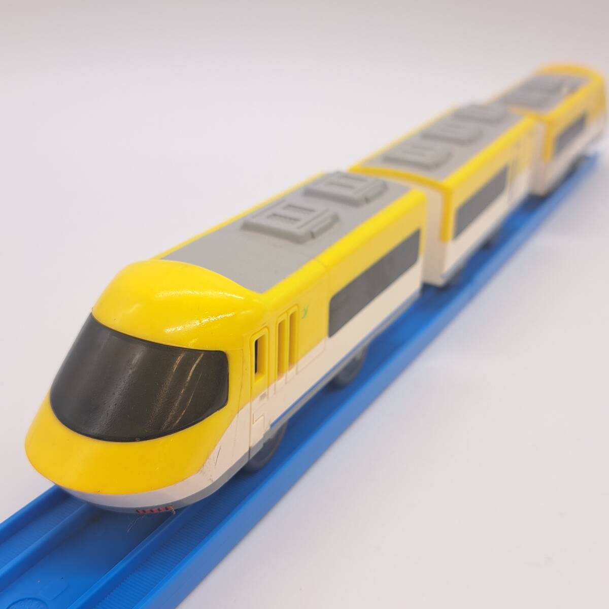 S7128● プラレール 伊勢志摩ライナー オリジナル 3両セット TOMY トミー 当時物 列車 電車 鉄道 コレクション 模型 玩具_画像1