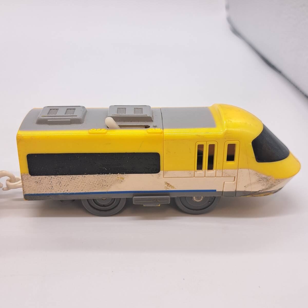 S7128● プラレール 伊勢志摩ライナー オリジナル 3両セット TOMY トミー 当時物 列車 電車 鉄道 コレクション 模型 玩具_画像4