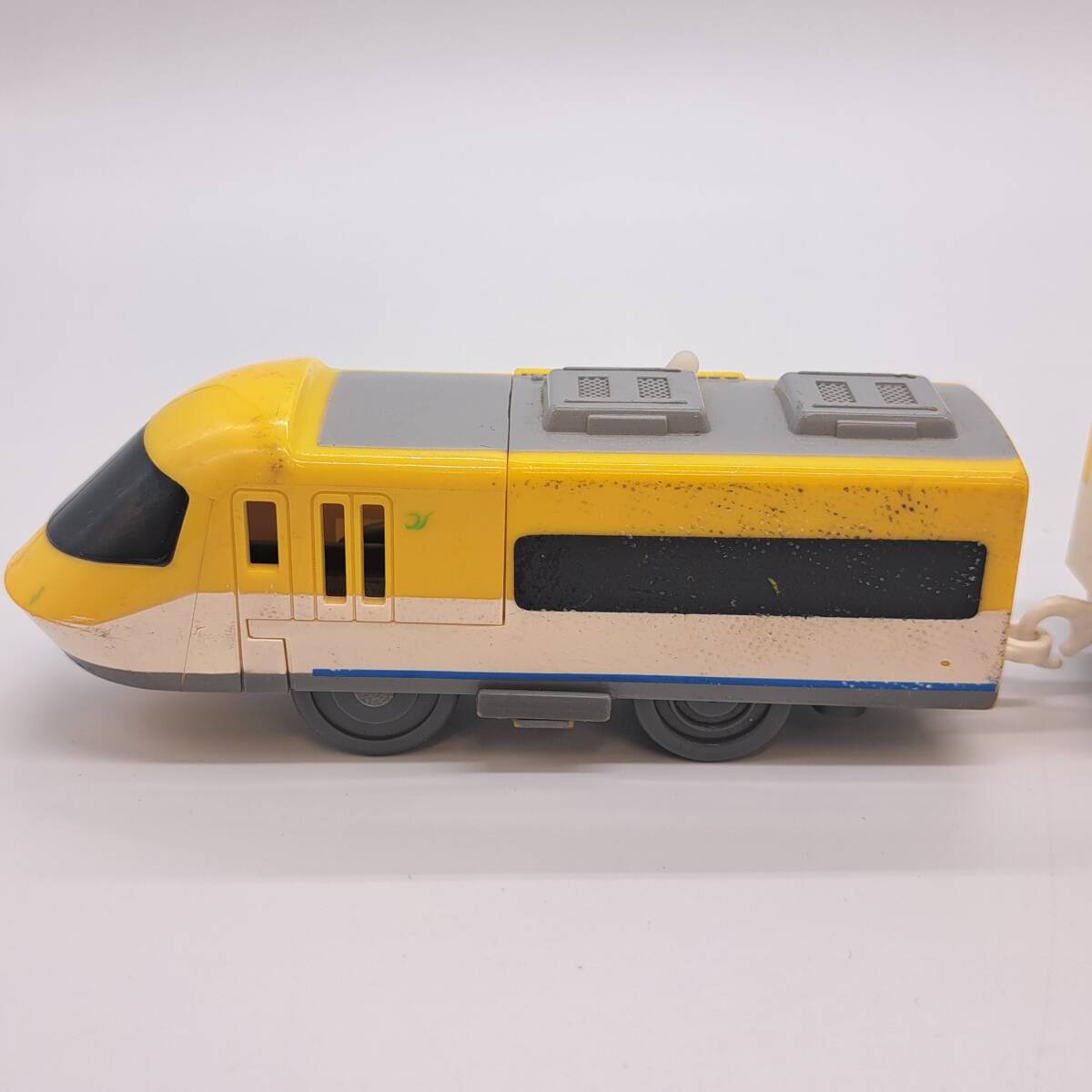 S7128● プラレール 伊勢志摩ライナー オリジナル 3両セット TOMY トミー 当時物 列車 電車 鉄道 コレクション 模型 玩具_画像5