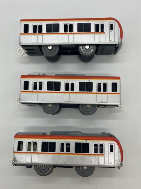 S7797R* TOMY Tommy Plarail Plarail Tokyo me Toro . столица сердце линия 10000 серия Shibuya 3 обе сборник .3 обе комплект электропоезд железная дорога модель игрушка 