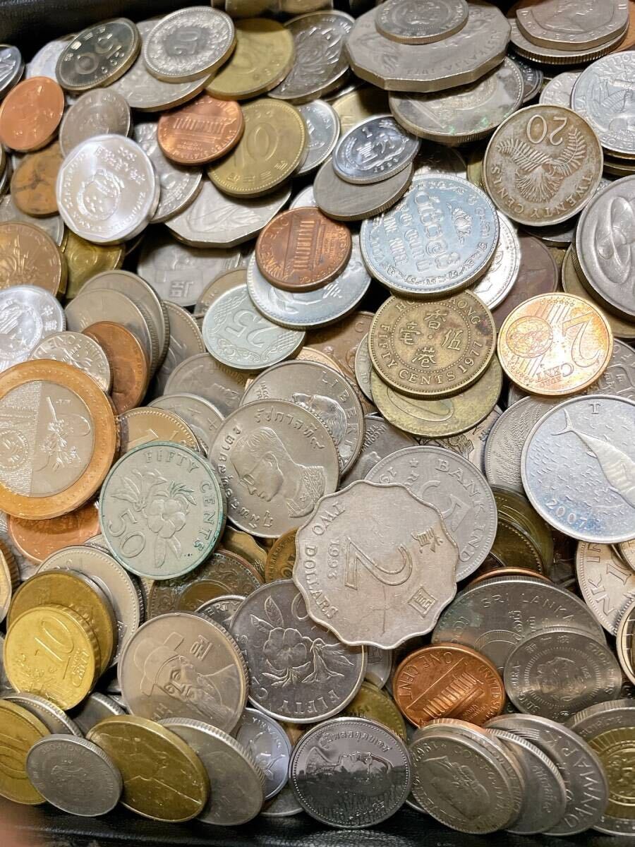 N□ 外国銭 2.6kg以上! 2600g 外国コイン 大量おまとめセット N□ 外国銭 2.6kg以上! 2600g 外国コイン 大量おまとめセット