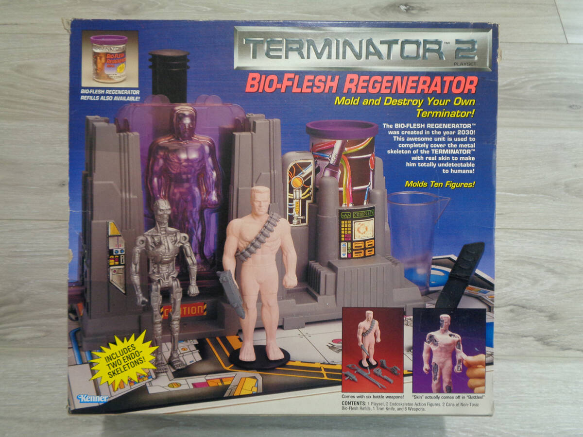 ターミネーター バイオ・フレッシュ・リジェネレーター プレイセット ケナー1991年 ビンテージ 新品 未使用_画像4