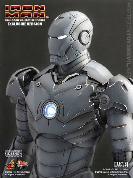 アイアンマン マーク３ ガンメタル グレイ 1/6 ホットトイズ MMS101 トイフェア 2011年限定 新品 未開封