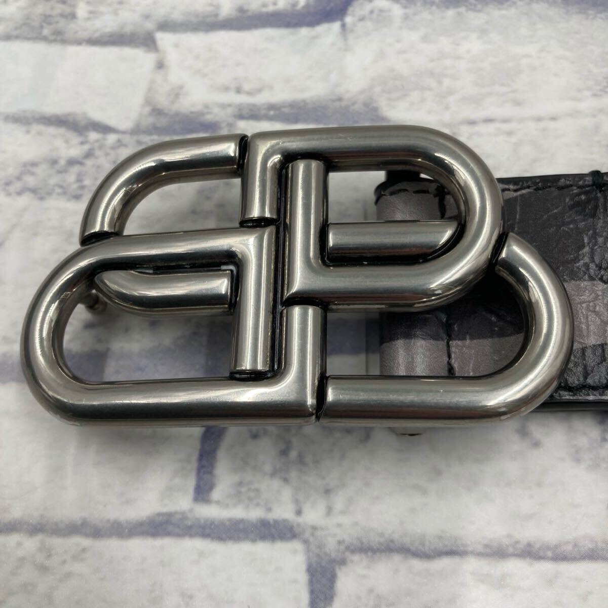 付属品完備/最高級】BALENCIAGA バレンシアガ ベルト BBロゴ 付属品完備/最高級】BALENCIAGA バレンシアガ ベルト BBロゴ