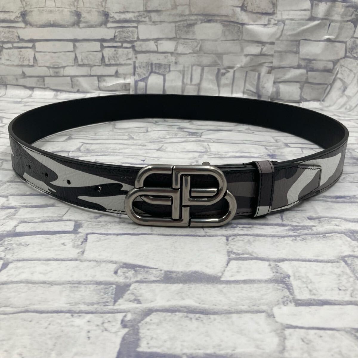付属品完備/最高級】BALENCIAGA バレンシアガ ベルト BBロゴ 付属品完備/最高級】BALENCIAGA バレンシアガ ベルト BBロゴ