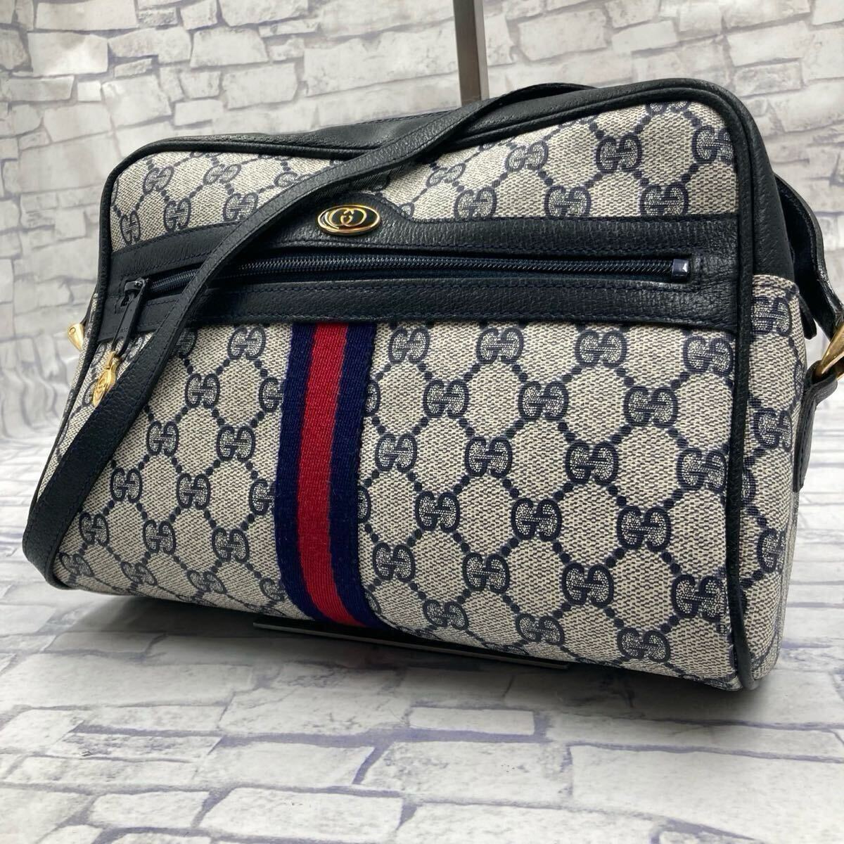 美品】GUCCI オールドグッチ メンズ ショルダーバッグ カメラ 美品】GUCCI オールドグッチ メンズ ショルダーバッグ カメラ