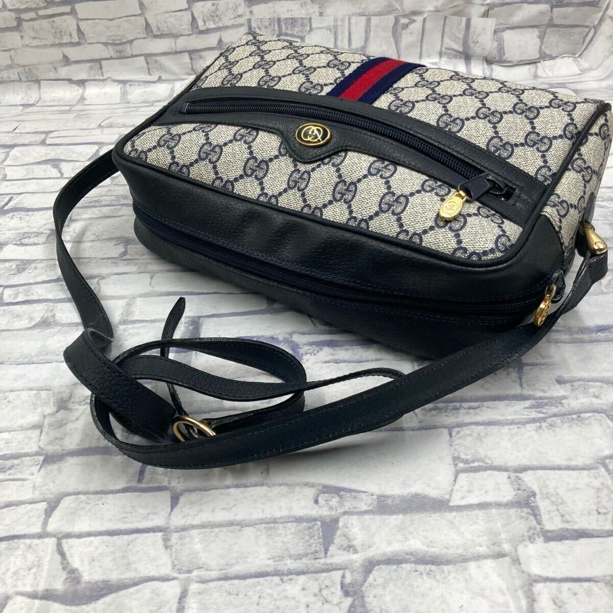 美品】GUCCI オールドグッチ メンズ ショルダーバッグ カメラ 美品】GUCCI オールドグッチ メンズ ショルダーバッグ カメラ