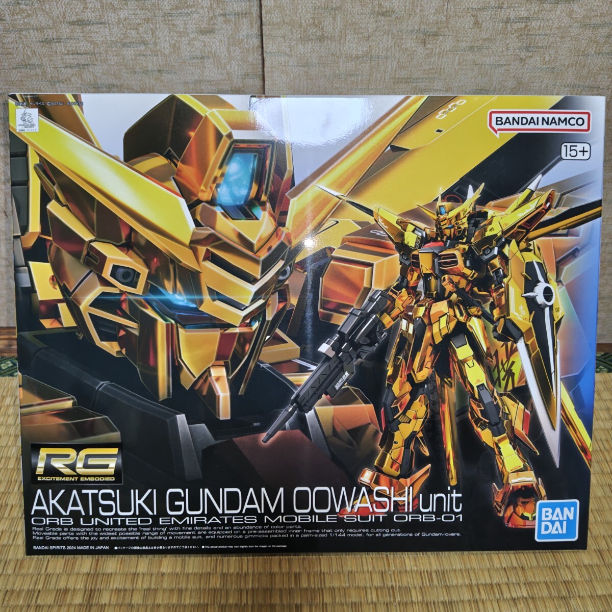 定価以下~ バンダイ ガンプラ RG 1/144 アカツキガンダム 定価以下~ バンダイ ガンプラ RG 1/144 アカツキガンダム