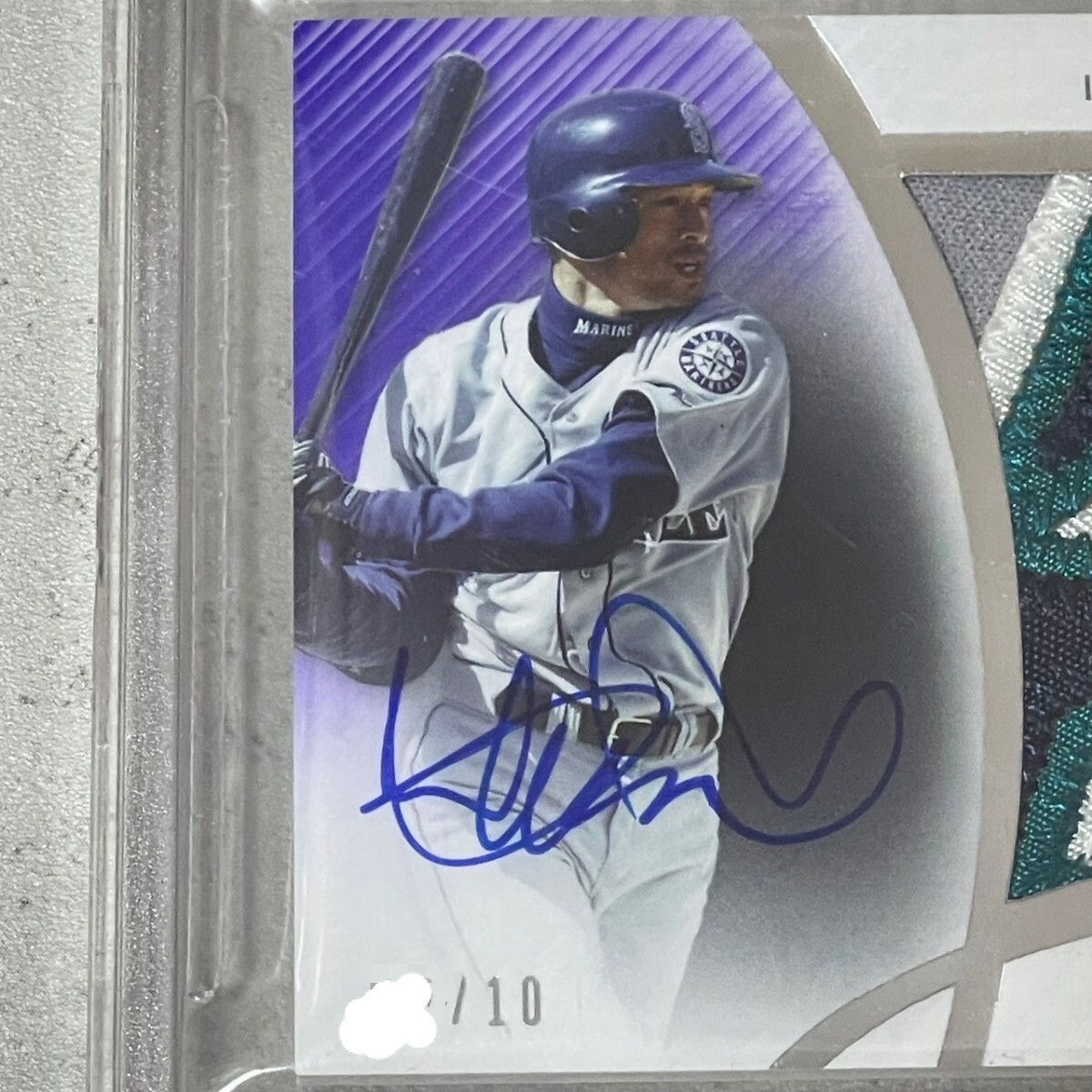 BGS鑑定済 Topps イチロー ICHIRO 試合着用 ジャンボパッチ 直筆 BGS鑑定済 Topps イチロー ICHIRO 試合着用 ジャンボパッチ 直筆