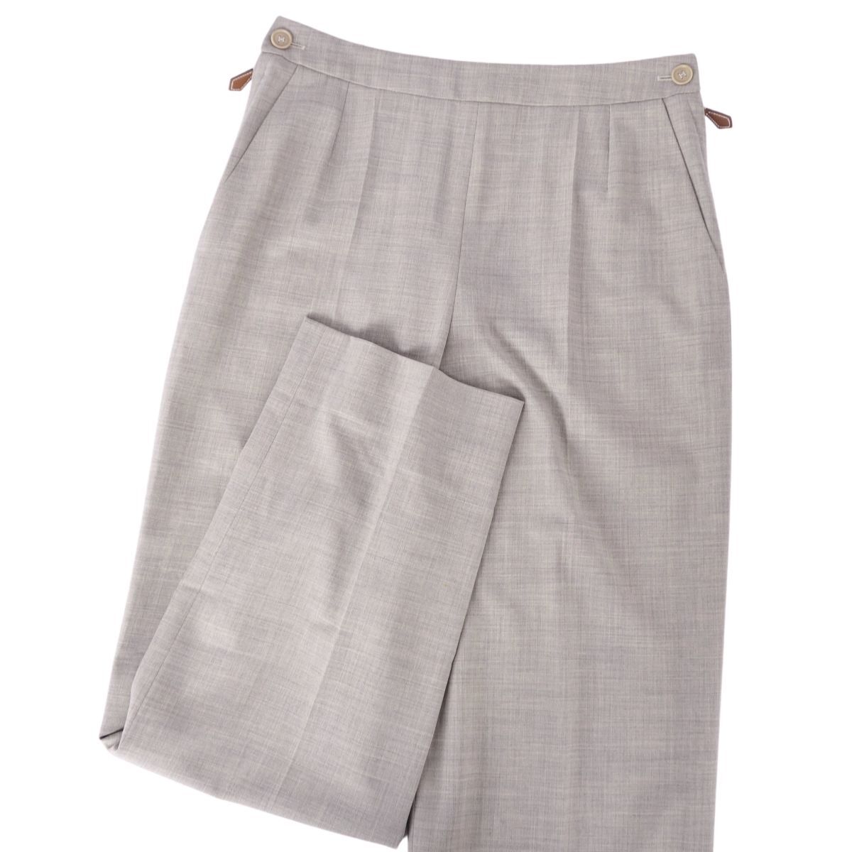 エルメス HERMES パンツ マルジェラ期 ロングパンツ ウール ボトムス メンズ フランス制 38(M相當(dāng)) グレー ce03oo-rm10e29884