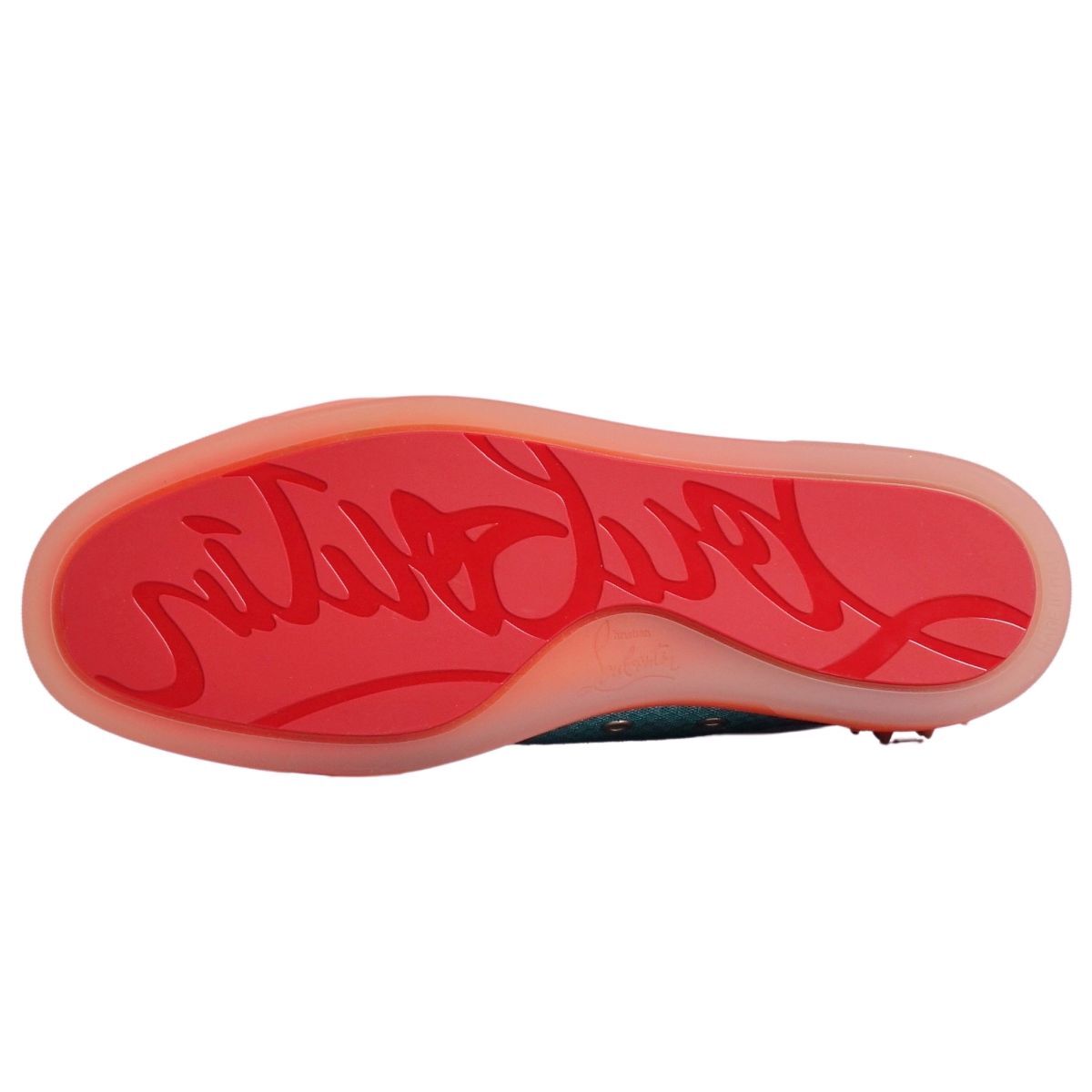 未使用 クリスチャンルブタン Christian Louboutin スニーカー ローカット スパイク スタッズ メンズ 41 マルチカラー ce03dt-rm20e30083