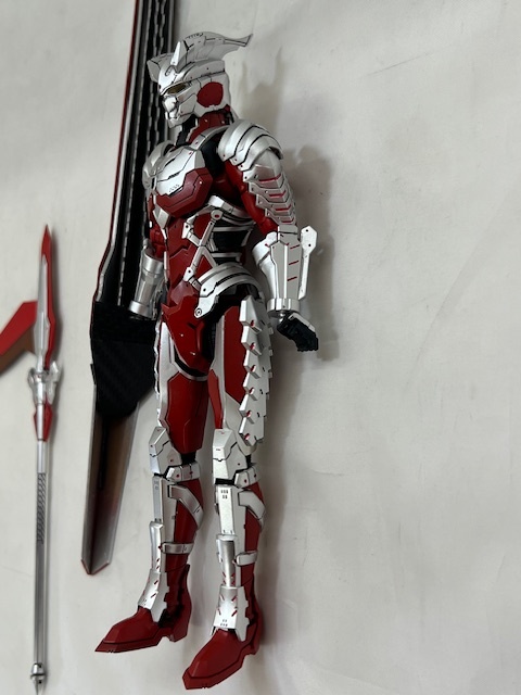 【丸-468】塗装済み完成品 ウルトラマン ダークロプスゼロ プラモデル レア パーツ欠品あり 現状品/(S)_画像6