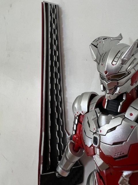 【丸-468】塗装済み完成品 ウルトラマン ダークロプスゼロ プラモデル レア パーツ欠品あり 現状品/(S)_画像10