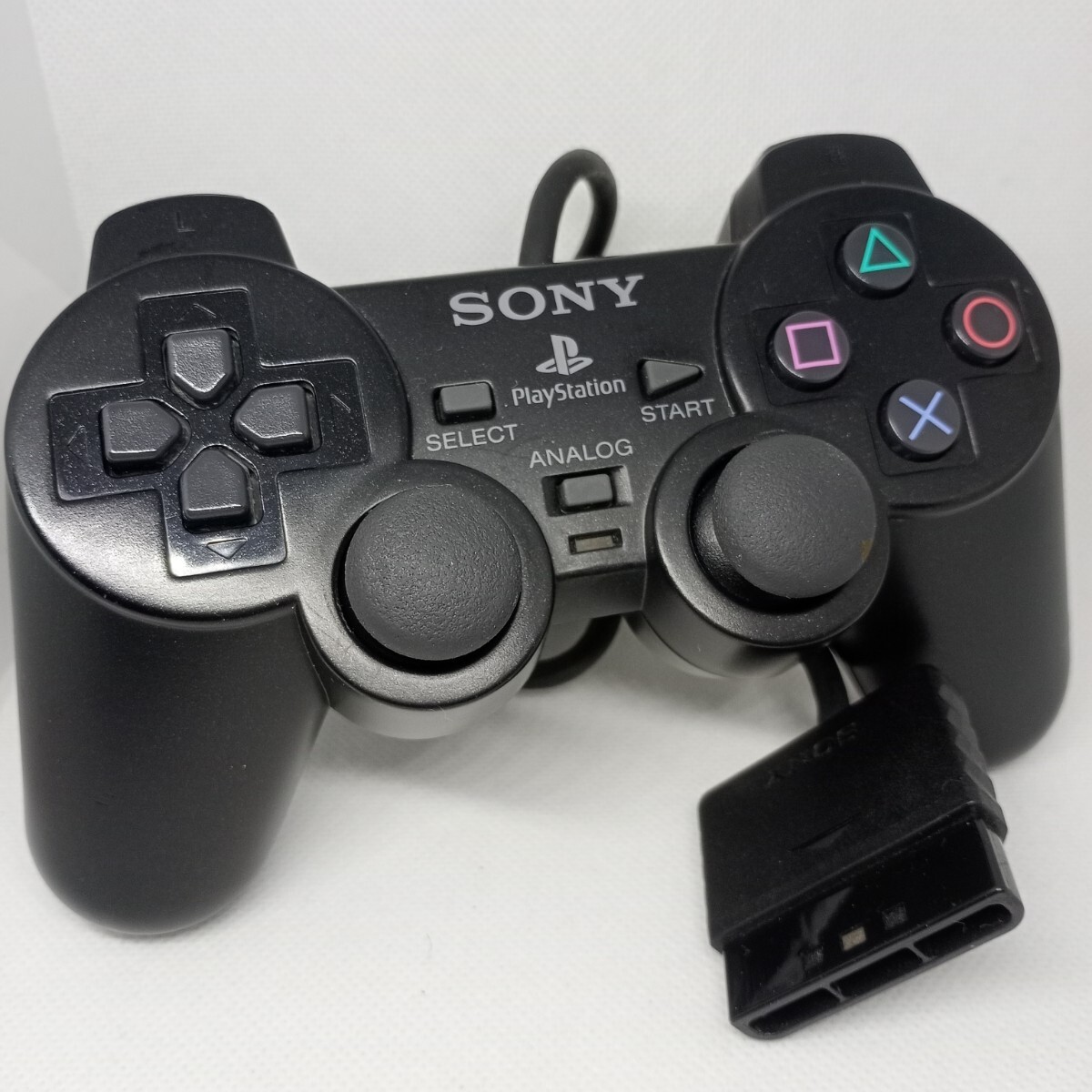 狀態(tài)良好 全ボタン動作確認済み PS2 コントローラー DUALSHOCK2（PlayStation2 デュアルショック2 プラステ2 Controller） 管理3764