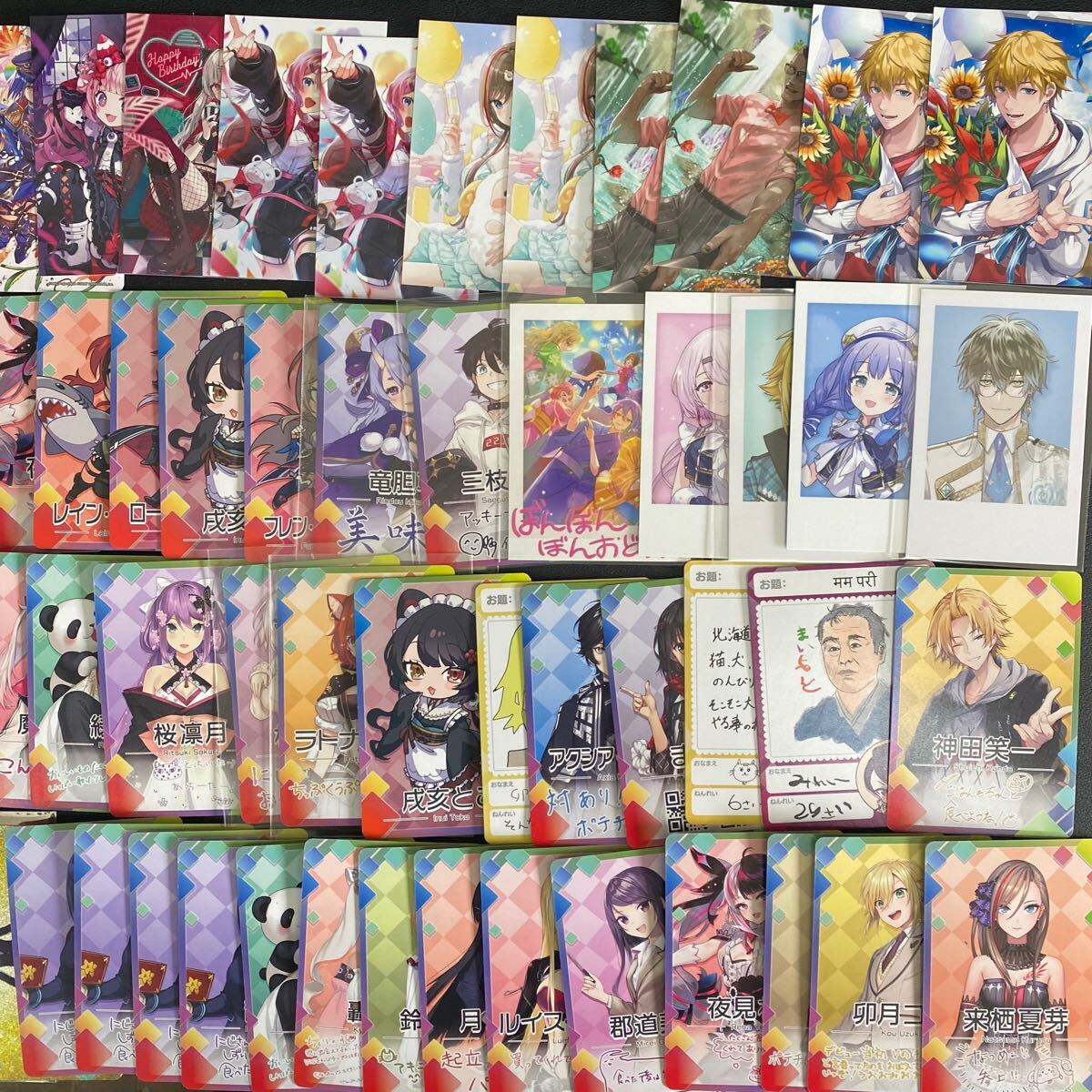 にじさんじチップスカード ハーフアニバーサリーグッズ 5周年 にじさんじチップスカード ハーフアニバーサリーグッズ 5周年