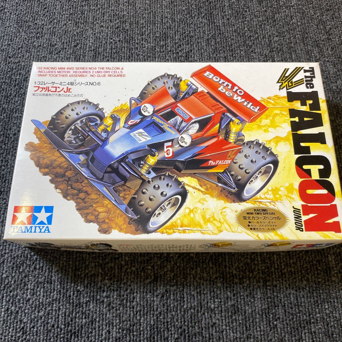 蛍光カラースペシャル】 タミヤ レーサーミニ四駆 ファルコンJr 蛍光カラースペシャル】 タミヤ レーサーミニ四駆 ファルコンJr