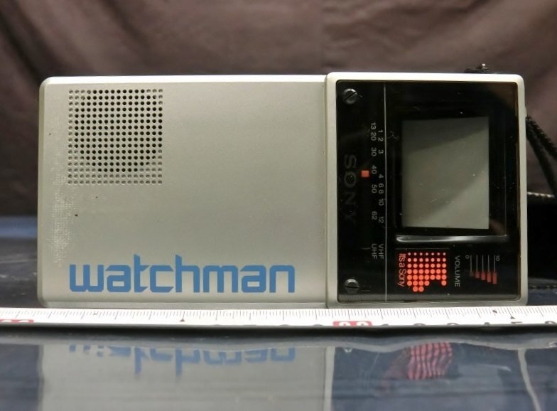 L4019 SONY watchman ウォッチマン FD-20 ポータブルテレビ 白黒